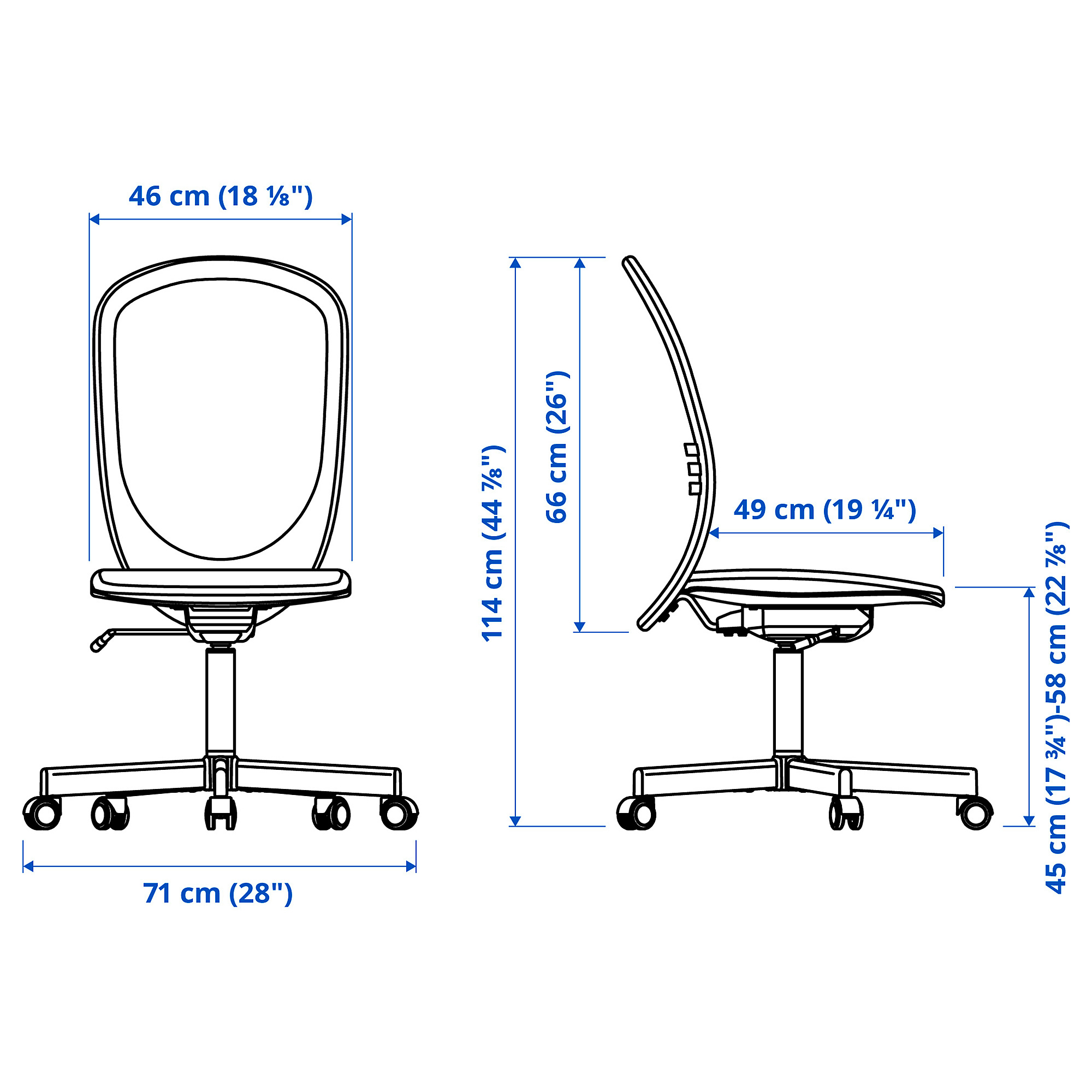 Afwijzen teer meest FLINTAN - office chair, beige | IKEA Hong Kong and Macau