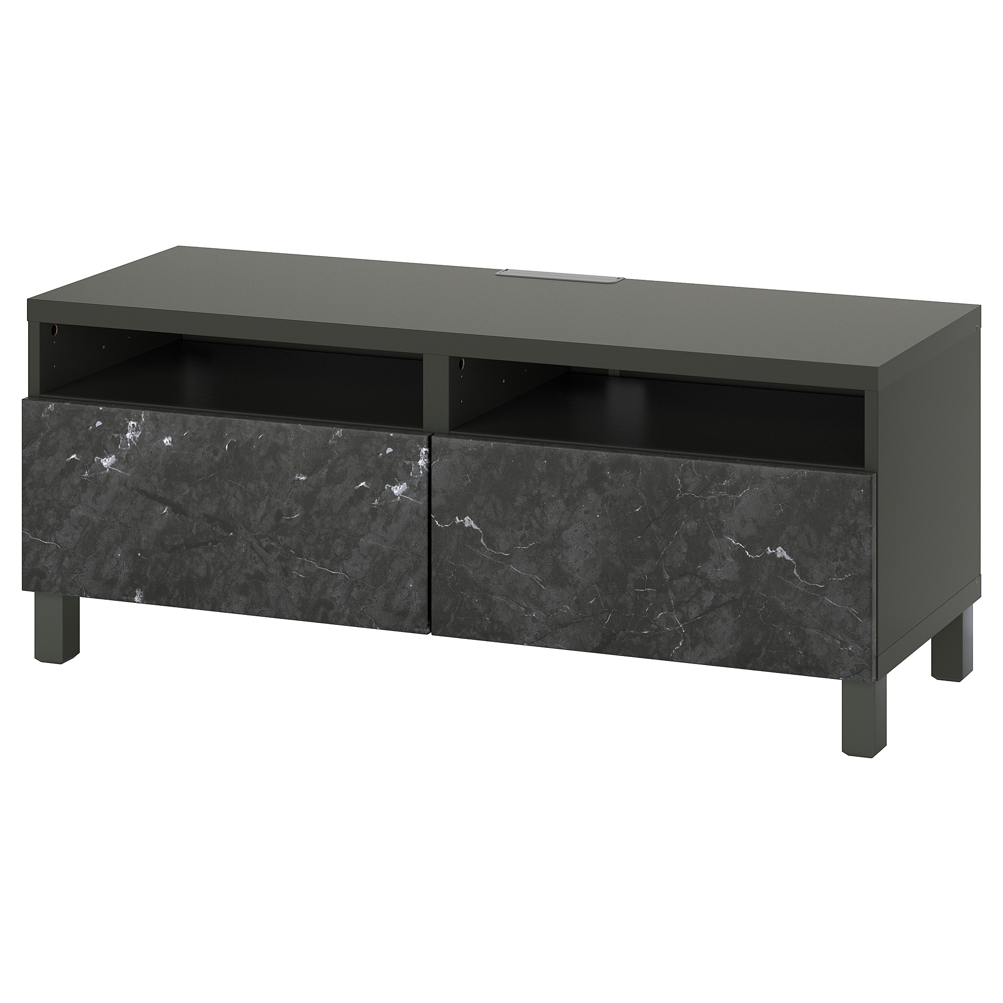BESTÅ TV bench with drawers