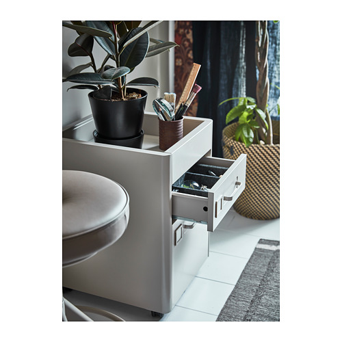 IDÅSEN drawer unit with smart lock