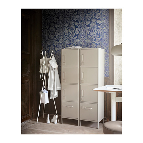 IDÅSEN high cabinet with smart lock