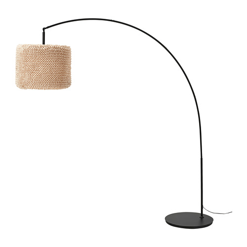 LERGRYN/SKAFTET floor lamp base, arched