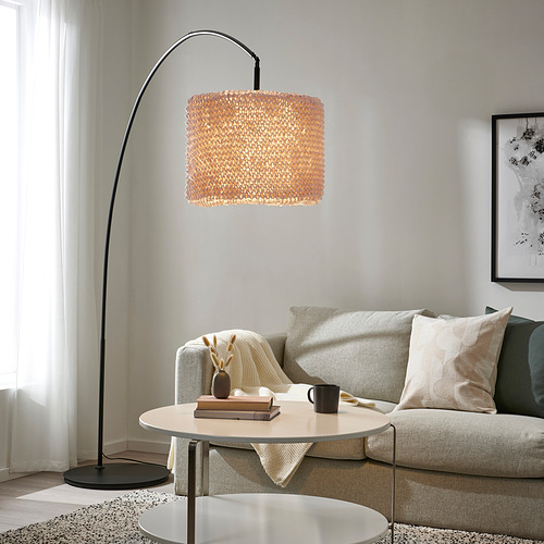 LERGRYN/SKAFTET floor lamp base, arched