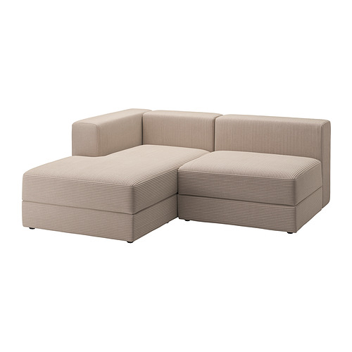 JÄTTEBO 2,5-seat mod sofa w chaise longue