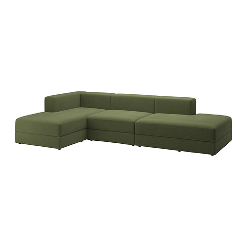 JÄTTEBO 3,5-seat mod sofa w chaise longues