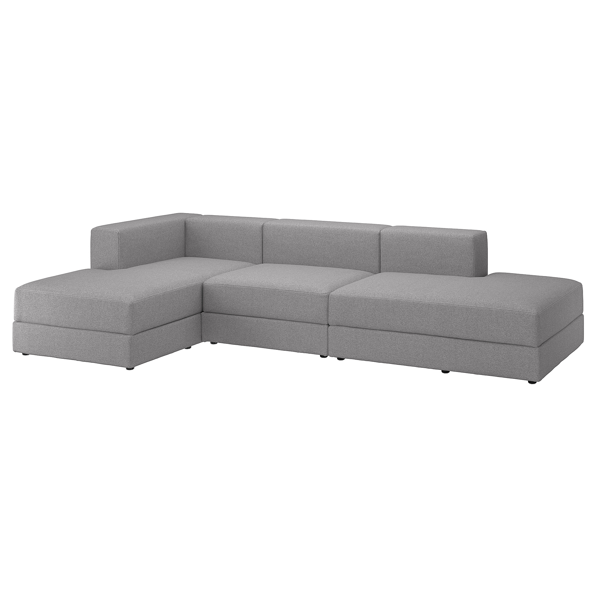 JÄTTEBO 3,5-seat mod sofa w chaise longues