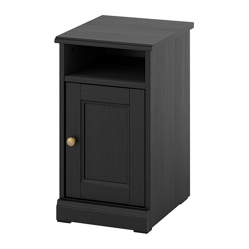 FÅGELFJÄLLET - 床頭几, 黑色 橡木紋, 32x41x56 厘米 | IKEA 香港及澳門 - E1009759_S4