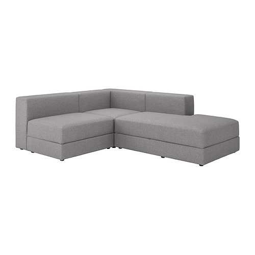 JÄTTEBO mod crnr sofa 2,5-seat w chaise lng