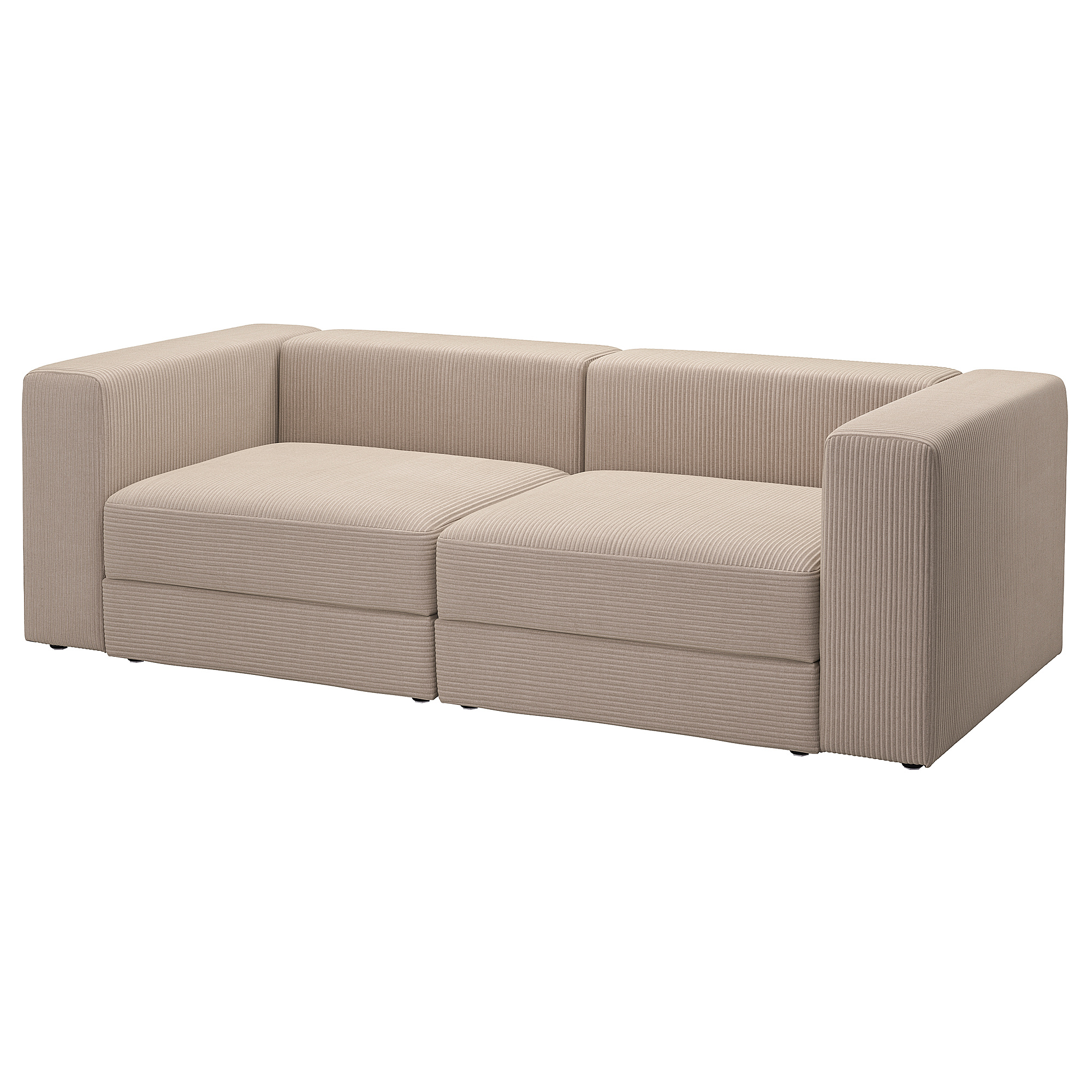 JÄTTEBO - 3-seat modular sofa, Samsala grey-beige | IKEA Hong Kong