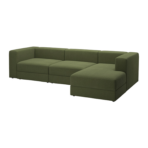 JÄTTEBO 4-seat mod sofa w chaise longue