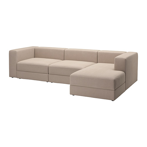 JÄTTEBO 4-seat mod sofa w chaise longue