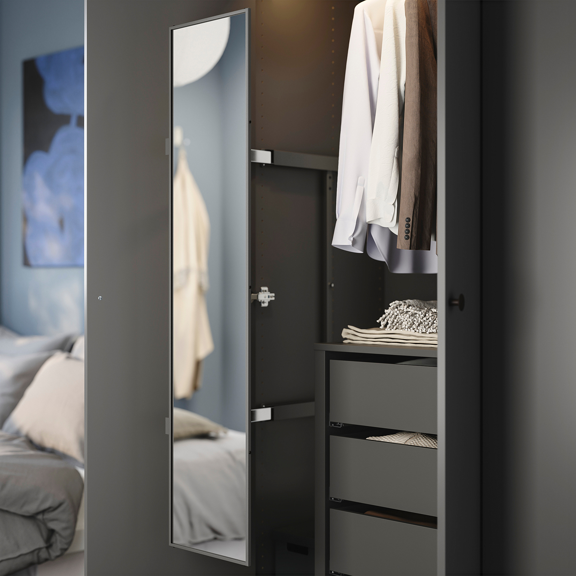 KOMPLEMENT pull-out mirror