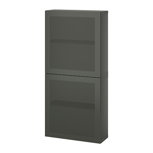 BESTÅ wall cabinet with 2 doors