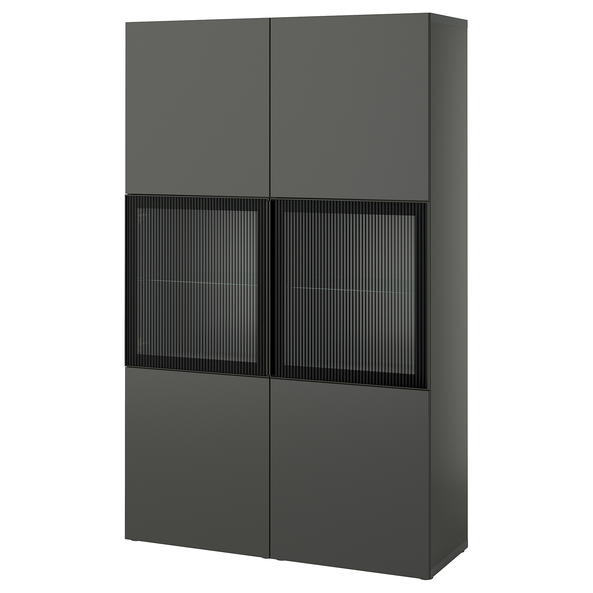 BESTÅ storage combination w glass doors
