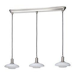 TÄLLBYN - pendant lamp with 3 lamps 