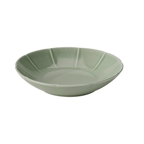 STRIMMIG - 湯碟, 粗陶器 淺灰綠色, 23 厘米 | IKEA 香港及澳門 - E1009922_S4