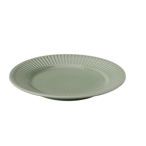 STRIMMIG - 餐用小碟, 粗陶器 淺灰綠色, 21 厘米 | IKEA 香港及澳門 - E1009924_S4
