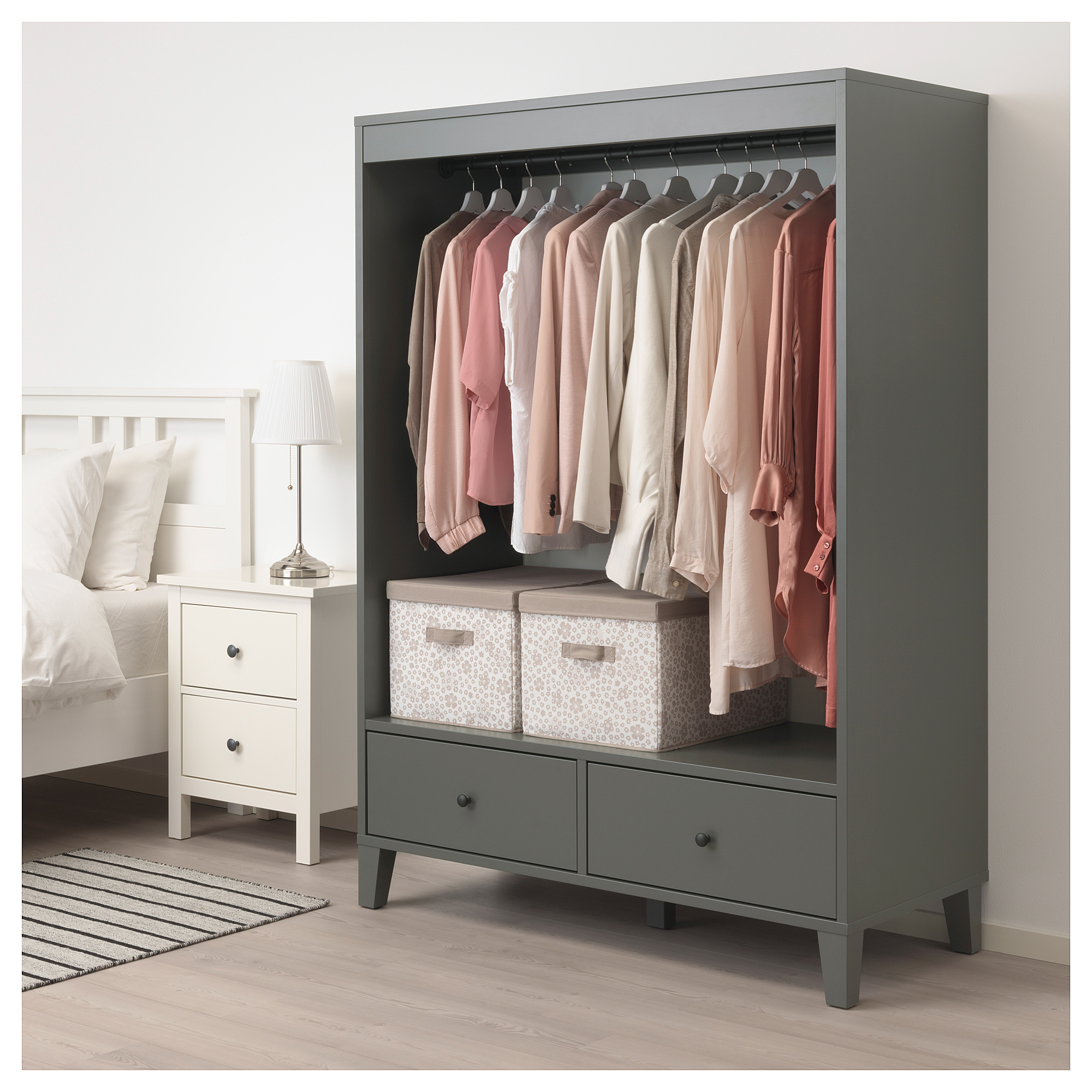 BRYGGJA open wardrobe dark grey IKEA  Hong Kong