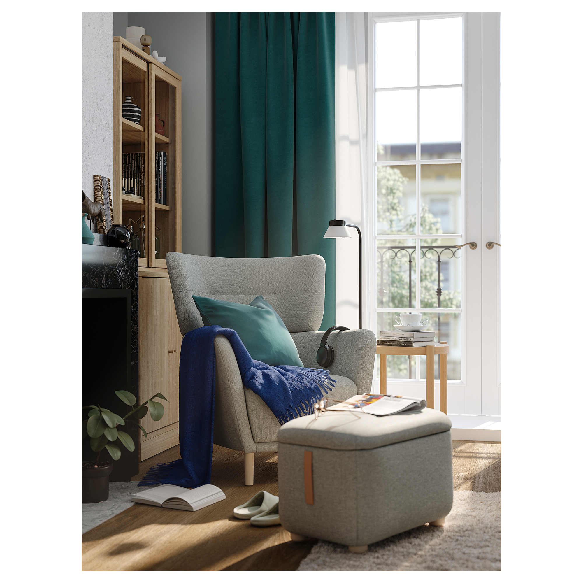 SANELA curtains, 1 pair