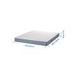 VESTMARKA spring mattress, firm/light blue, double