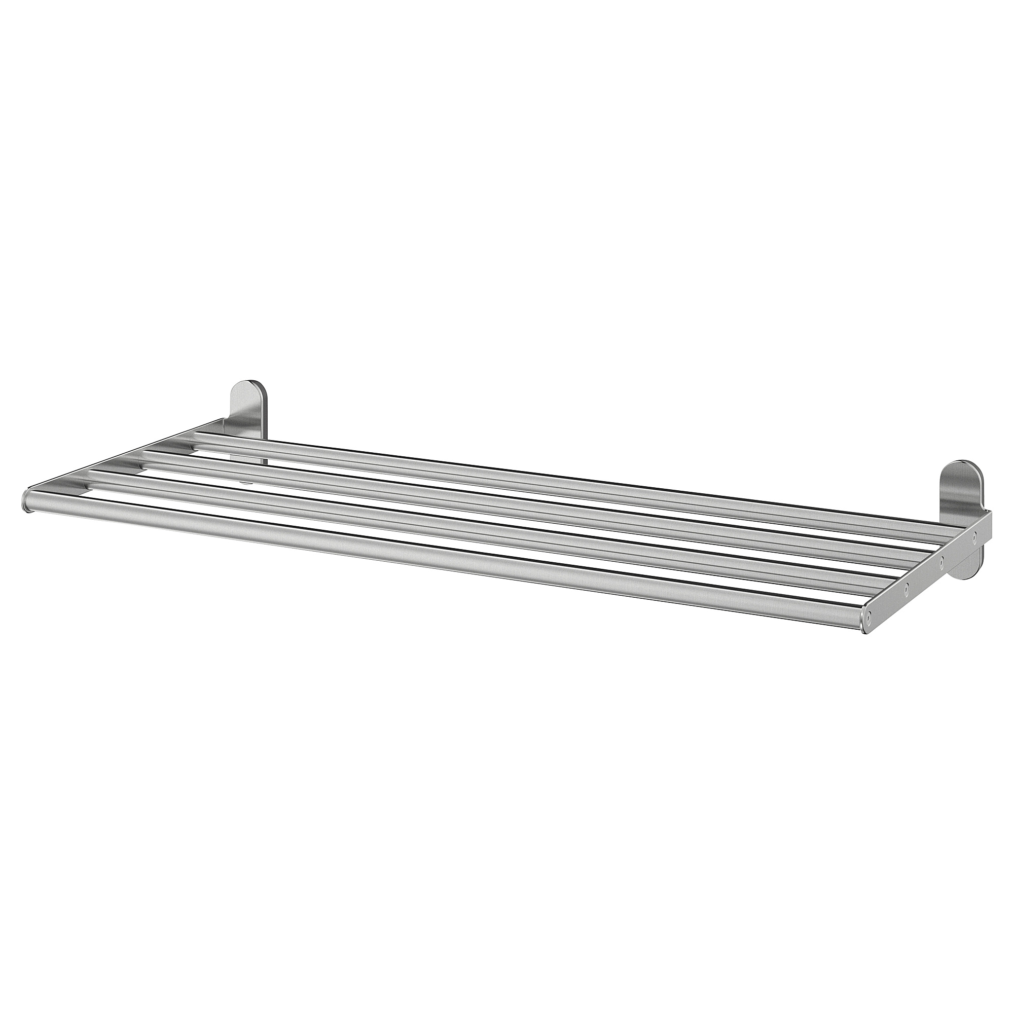 wall shelf with towel rack