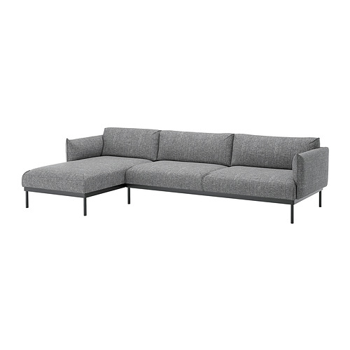 ÄPPLARYD 4-seat sofa with chaise longue