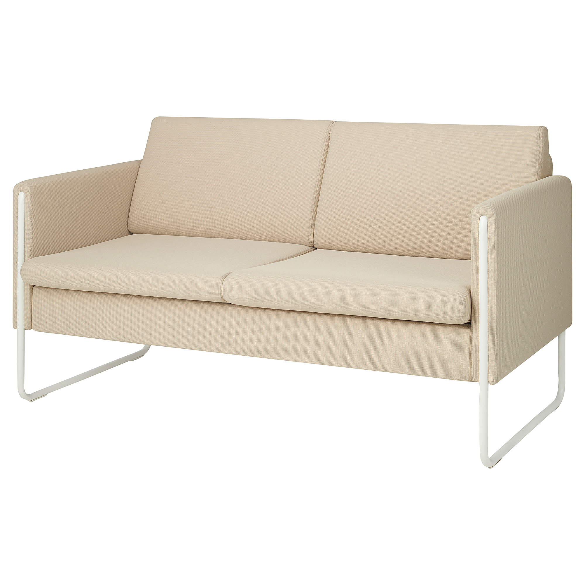 VACKERBY - 2-seat sofa, Remmarn grey-beige | IKEA Hong Kong and Macau
