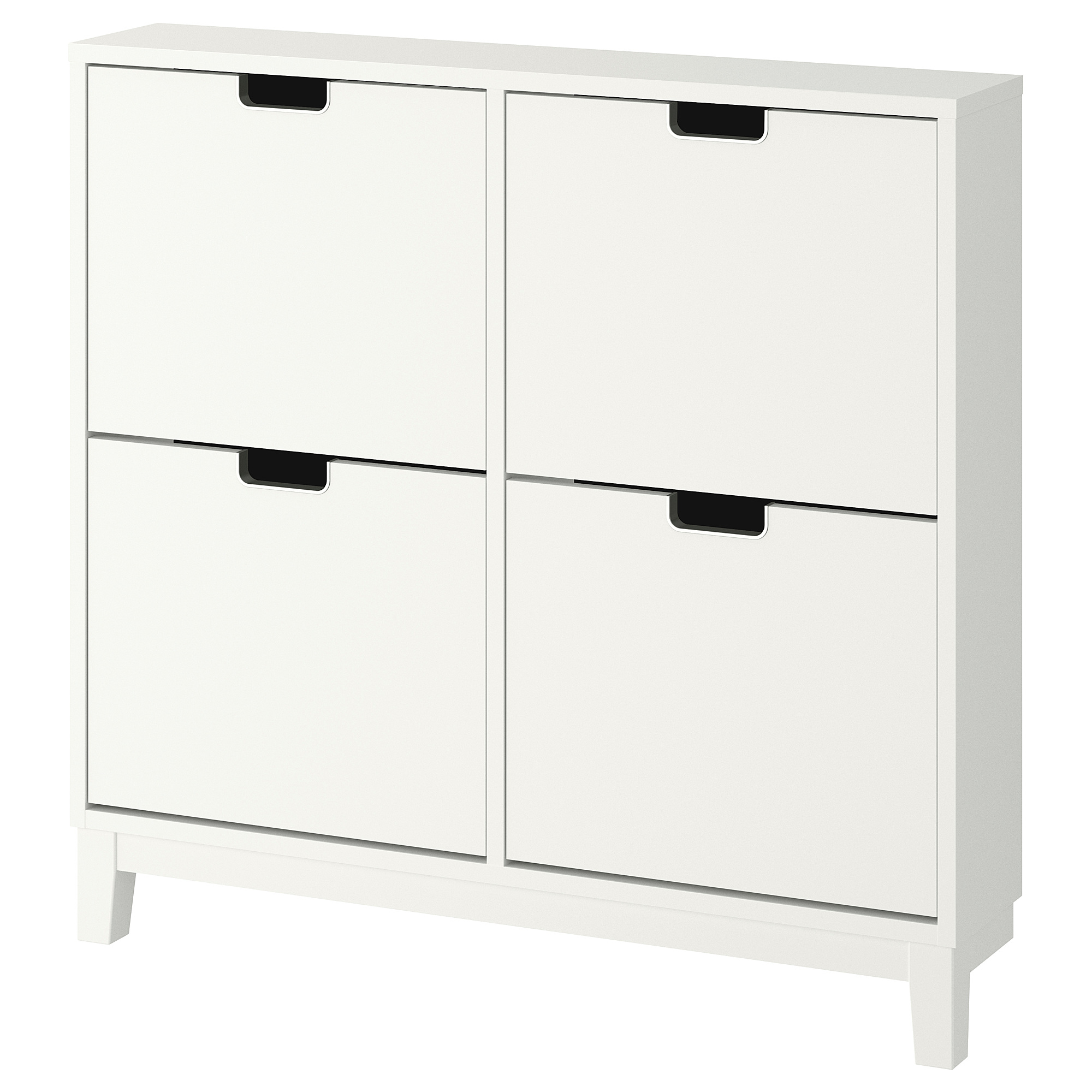 Stall Shoe Cabinet With 4 Compartments White Ikea Hong Kong
