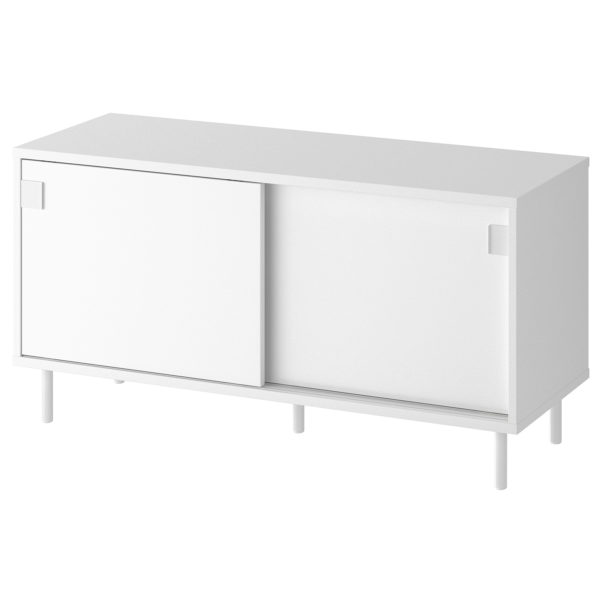 MACKAP R bench with storage compartments white 100x51 cm