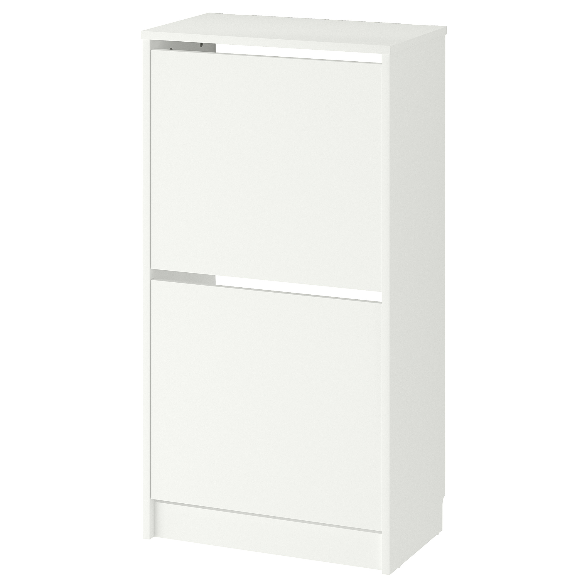 Bissa Shoe Cabinet With 2 Compartments White Ikea Hong Kong