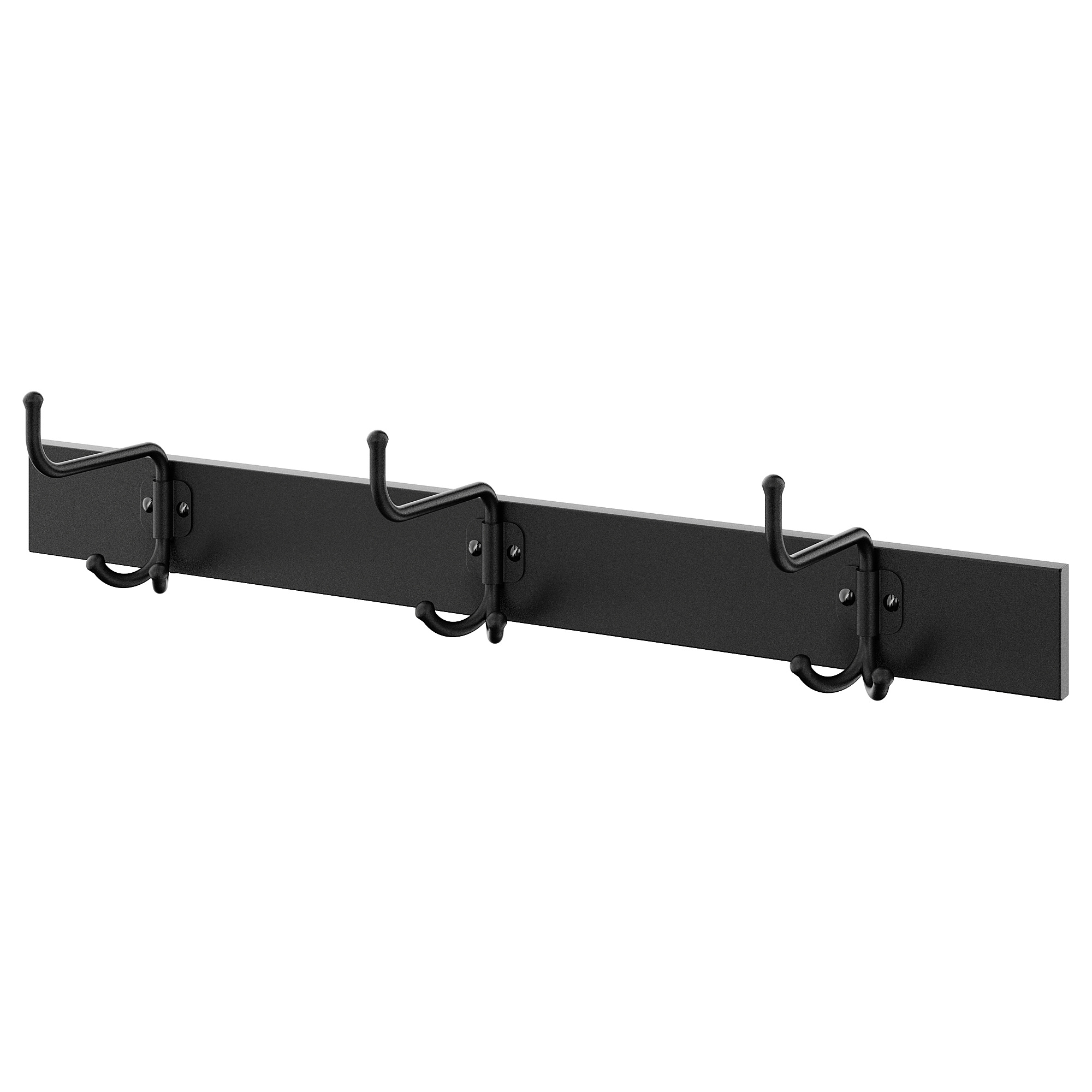™*️様 美品 イケア IKEA PINNIG コートラック マットブラック PINNIG - rack with 3 hooks, black | IKEA Hong Kong and Macau