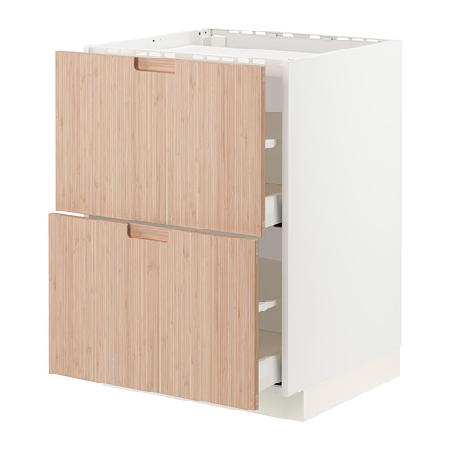 METOD/MAXIMERA base cab f hob/2 fronts/2 drawers