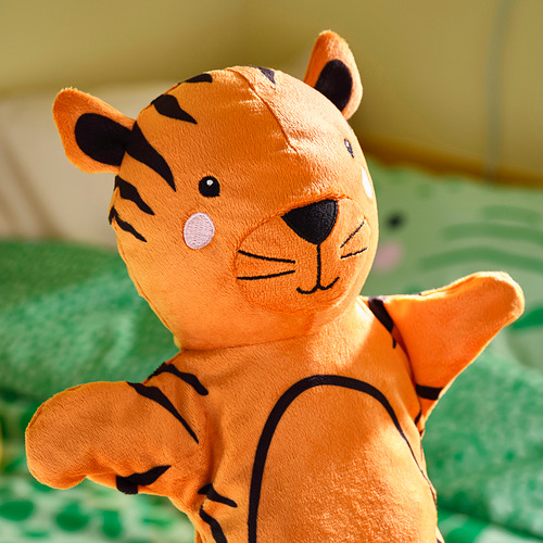 NATTHÄGER 3-piece hand puppet set