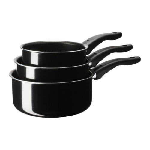 KAVALKAD saucepan, set of 3