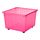 VESSLA - storage crate with castors, light pink | IKEA Hong Kong and Macau - PE727881_S1