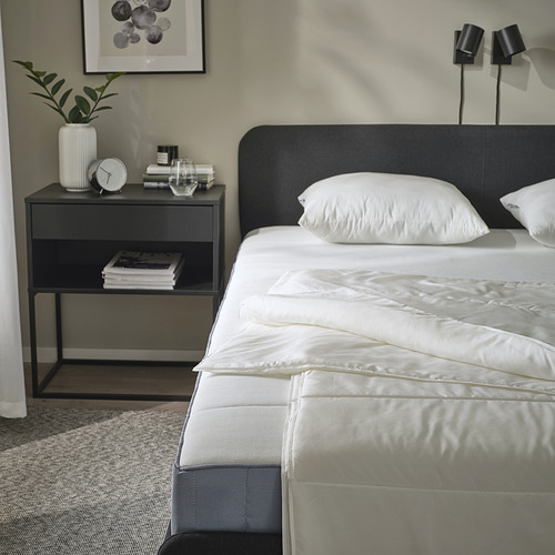 SANDGRÄSMAL duvet, light warm