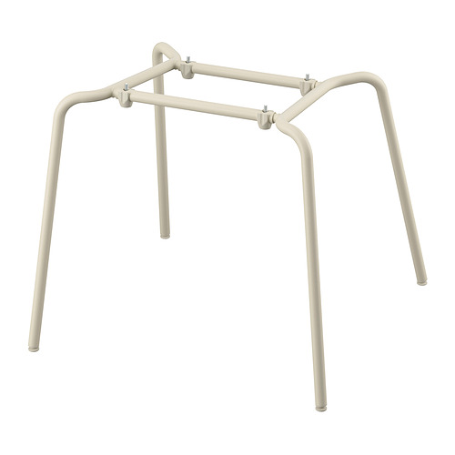SKÅLSTA - 椅框, 管狀 金屬/淺灰米黃色 | IKEA 香港及澳門 - PE973036_S4
