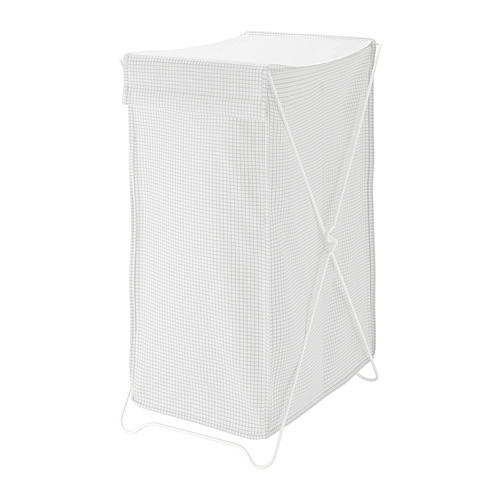 TORKIS laundry basket, white/grey, 90 l IKEA Hong Kong and Macau