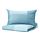 BRUNKRISSLA - 被套連2個枕袋, 淺藍色 | IKEA 香港及澳門 - PE772164_S1