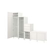 PLATSA 6門衣櫃連3個抽屜