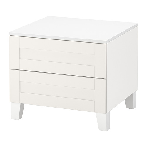 PLATSA chest of 2 drawers