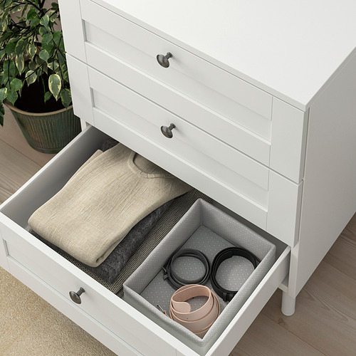 PLATSA chest of 3 drawers