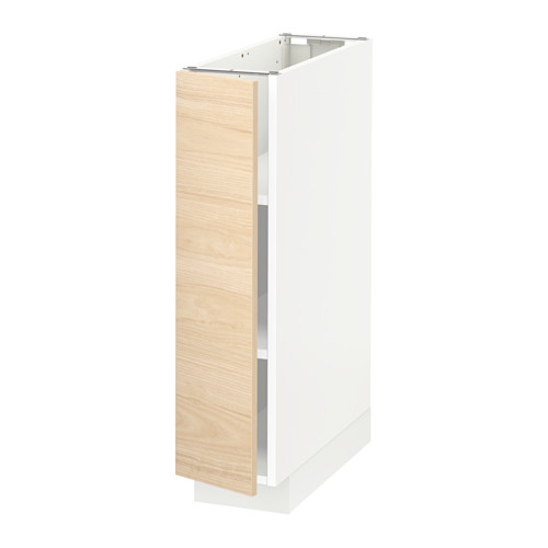 METOD base cabinet with shelves