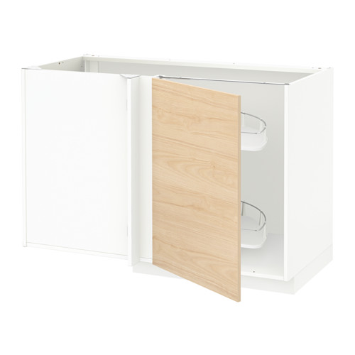 METOD corner base cab w pull-out fitting