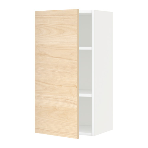 METOD wall cabinet with shelves