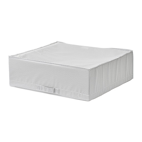 STUK storage case, 55x51x18 cm, white/grey
