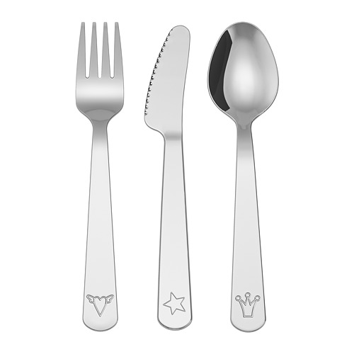 FABLER 3-piece cutlery set