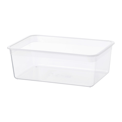 IKEA 365+ food container, large rectangular/plastic, 5.2 l