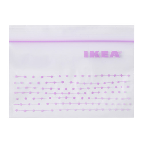 VATTNIG resealable bag, 0.2 l
