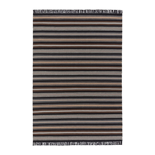 RÅVAROR rug, flatwoven