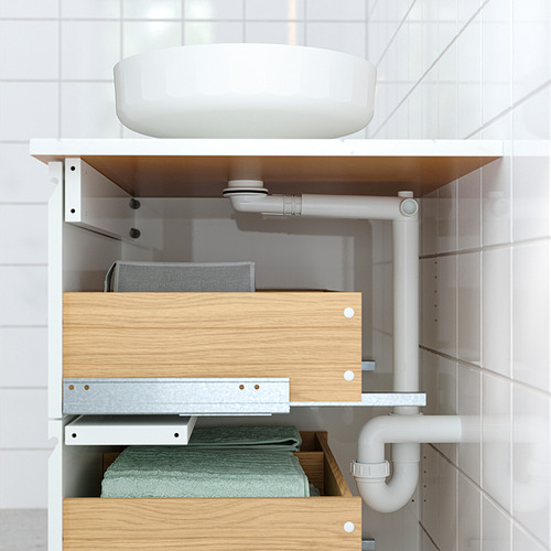 TÄNNFORSEN/VÄSTERSJÖN wash-stnd w drawers/wash-basin